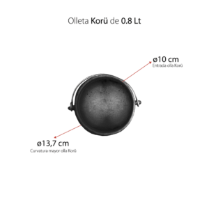 Olla de hierro fundido Koru